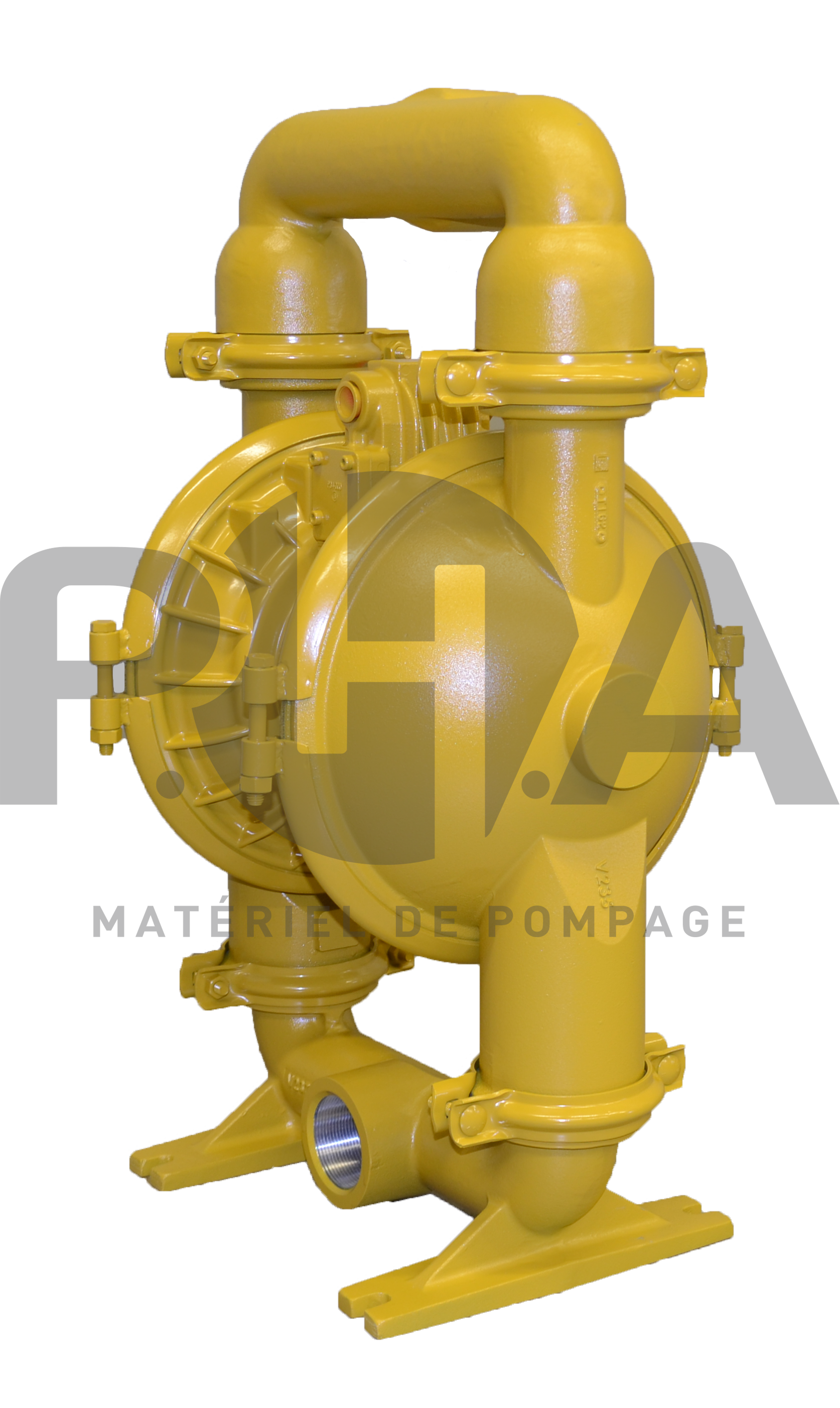 Pompe pneumatique à membranes type E2
