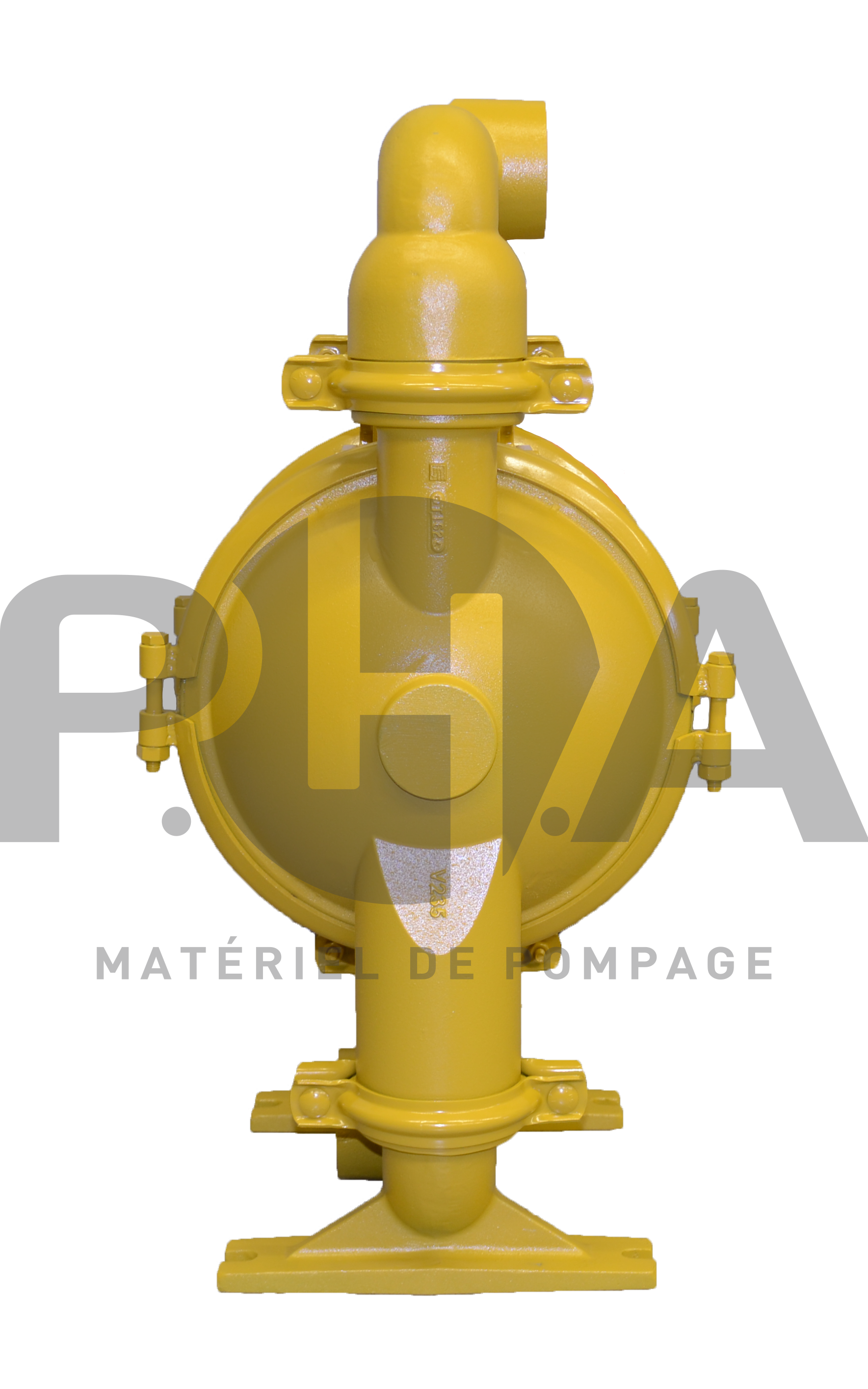 Pompe pneumatique à membranes type E2
