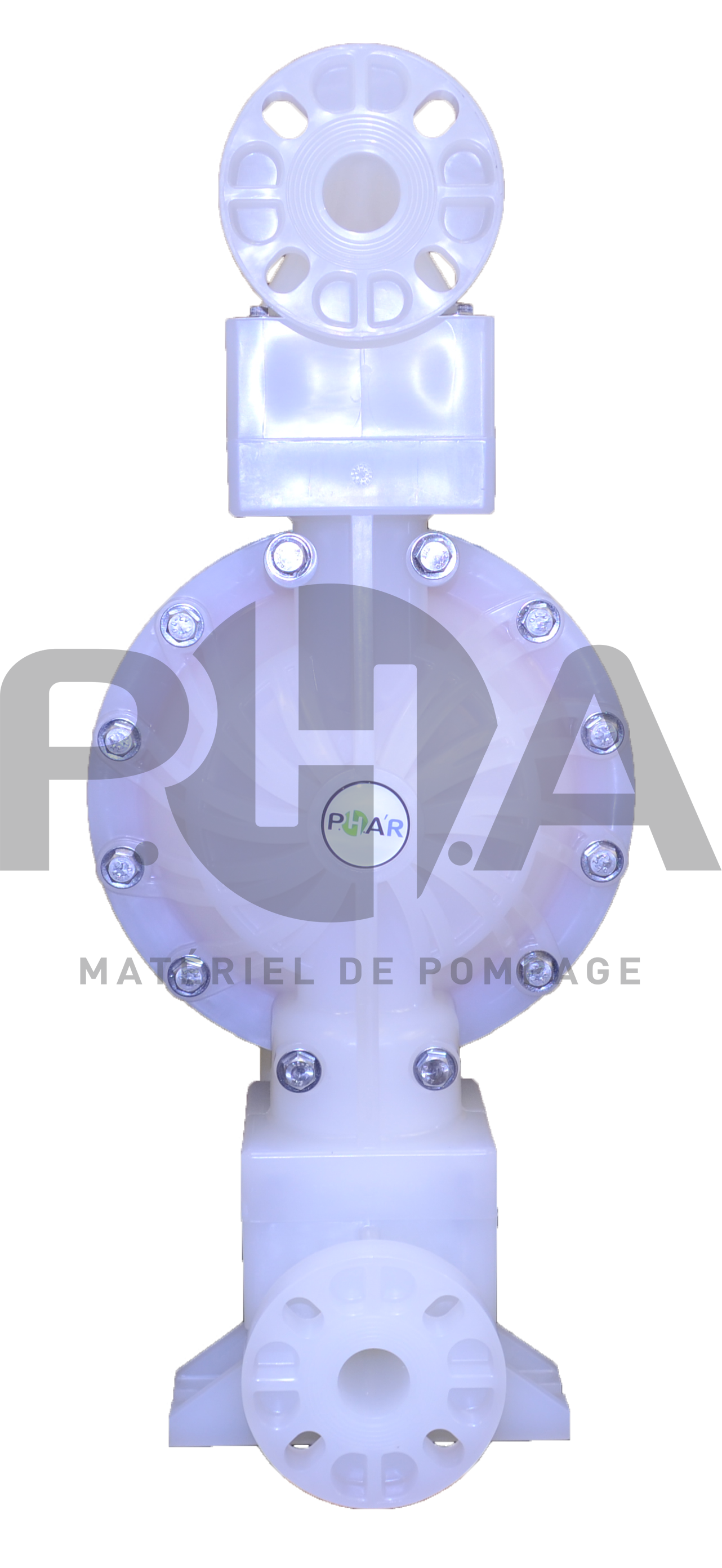 Pompe pneumatique à membranes FT20 (FT20P-PP-RRPR-F1-PHA'R)