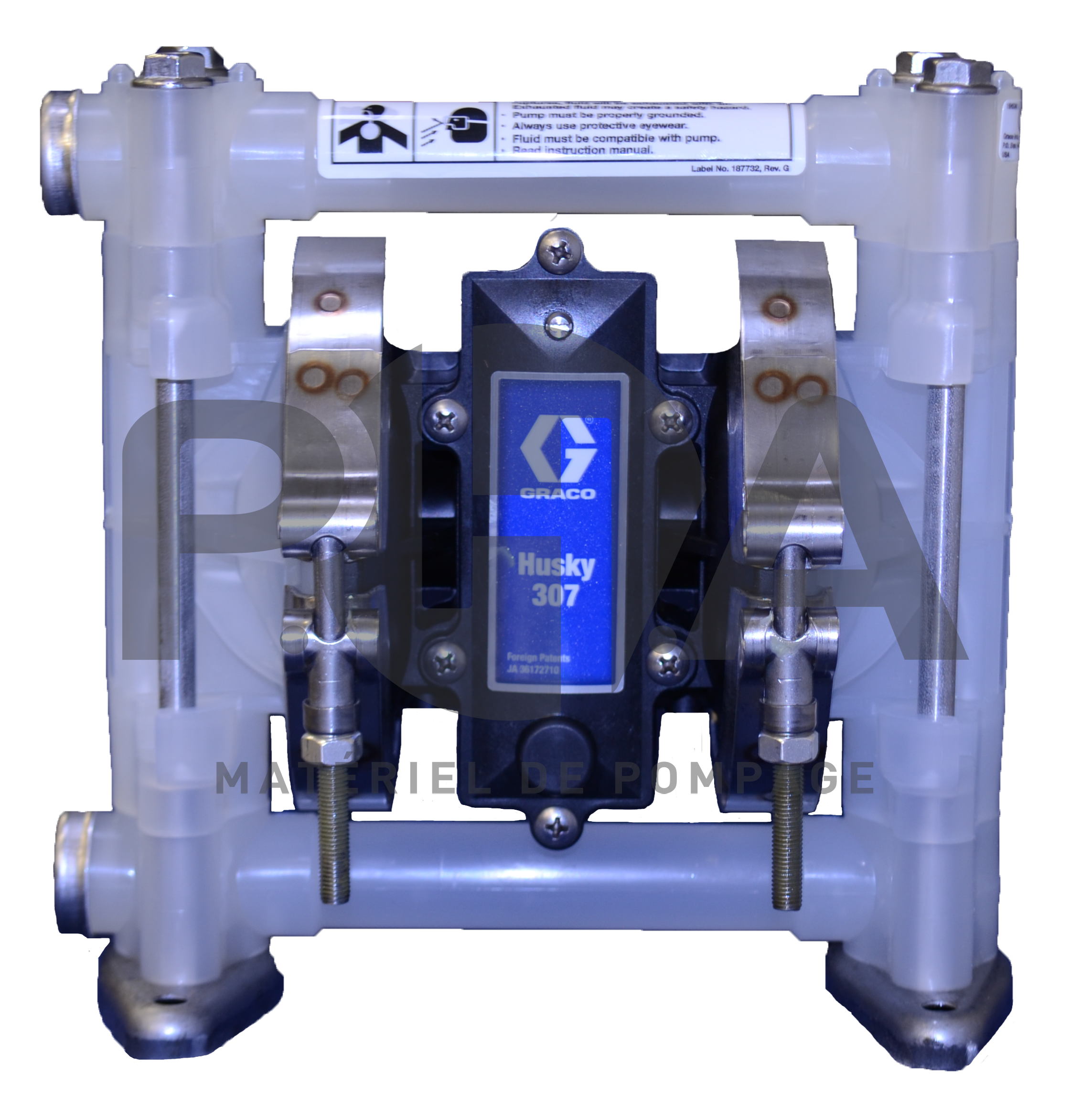 Pompe pneumatique à membranes Husky 307 (D3B911)