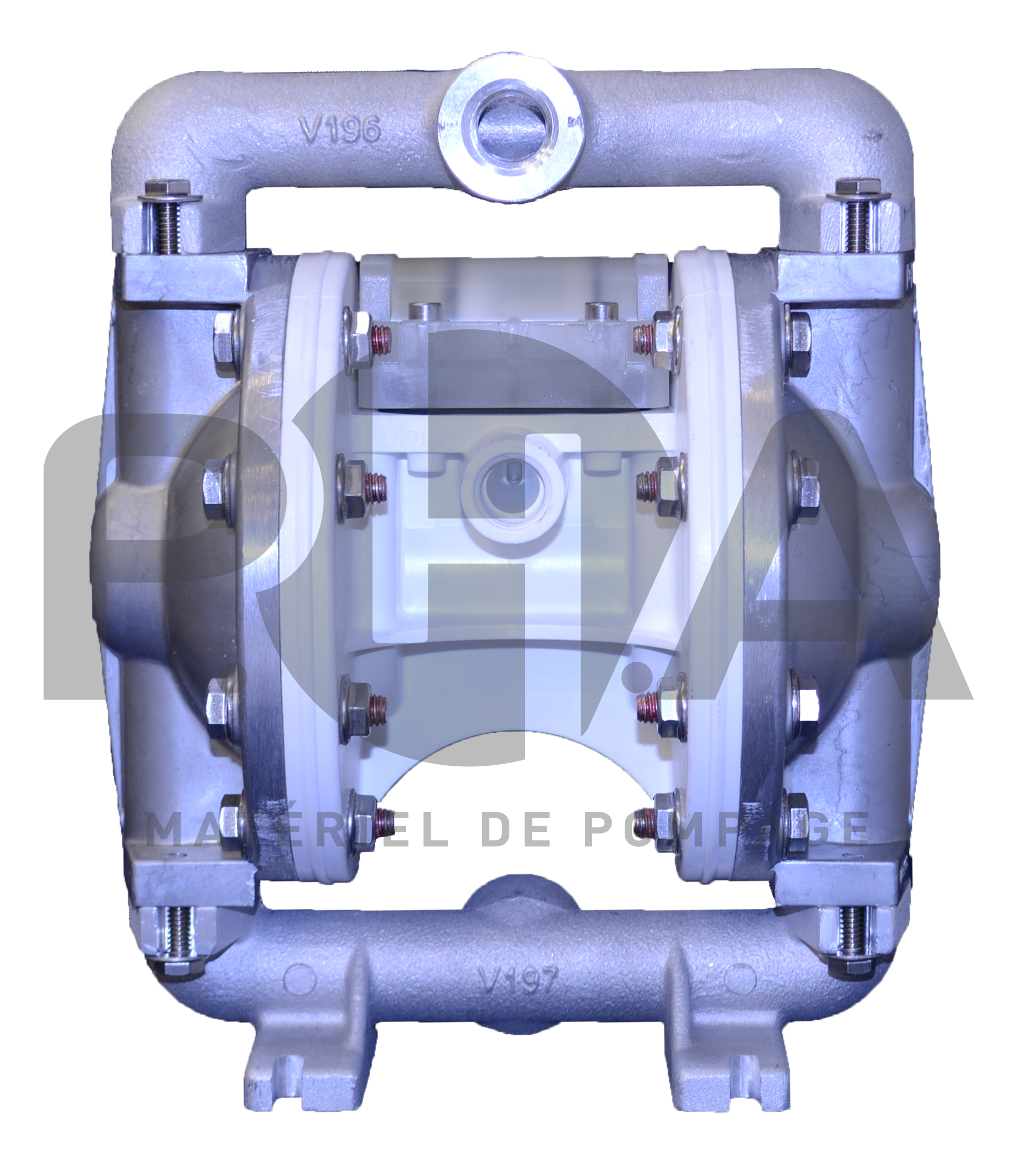 Pompe pneumatique à membranes E5