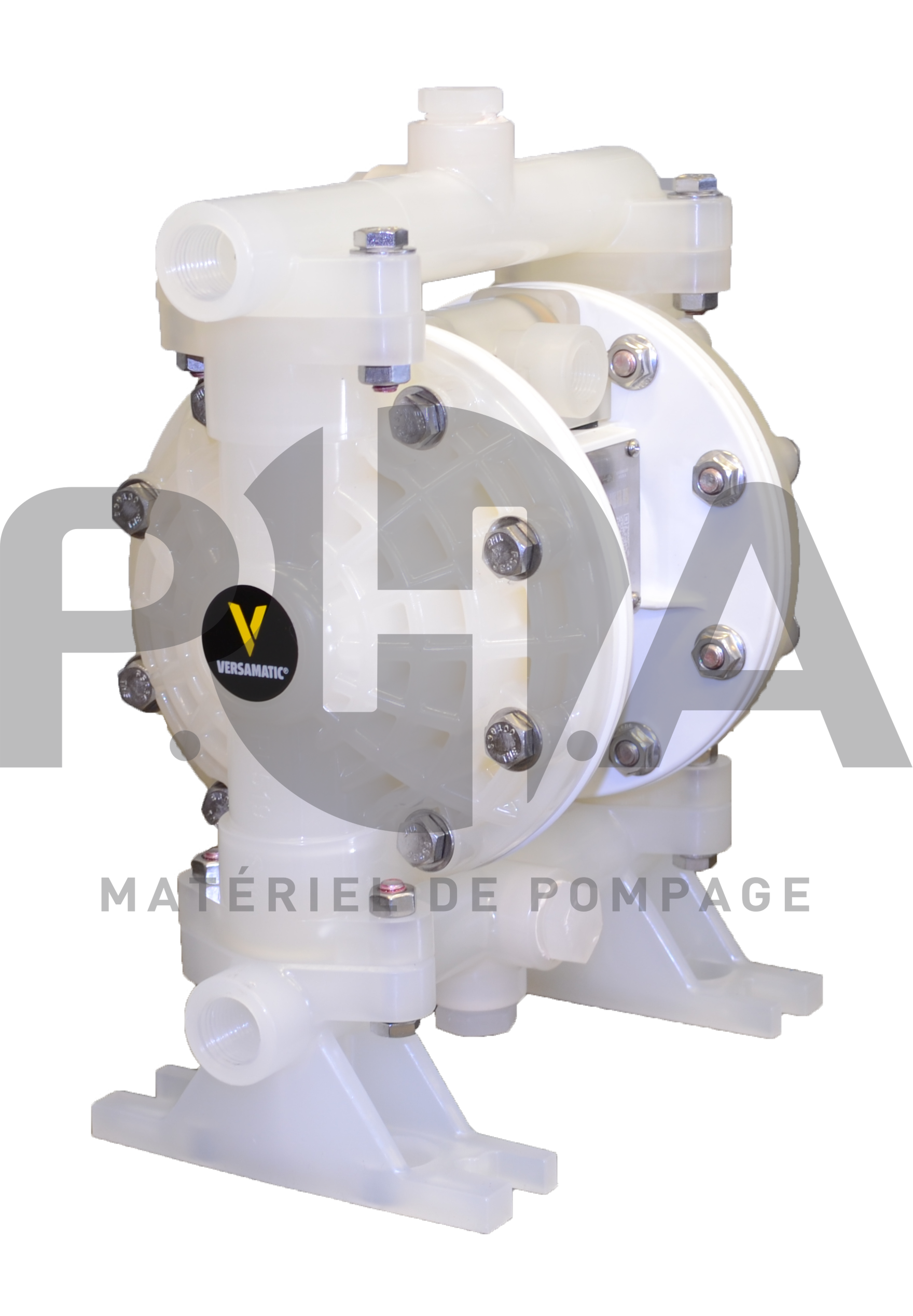Pompe pneumatique à membranes type E5
