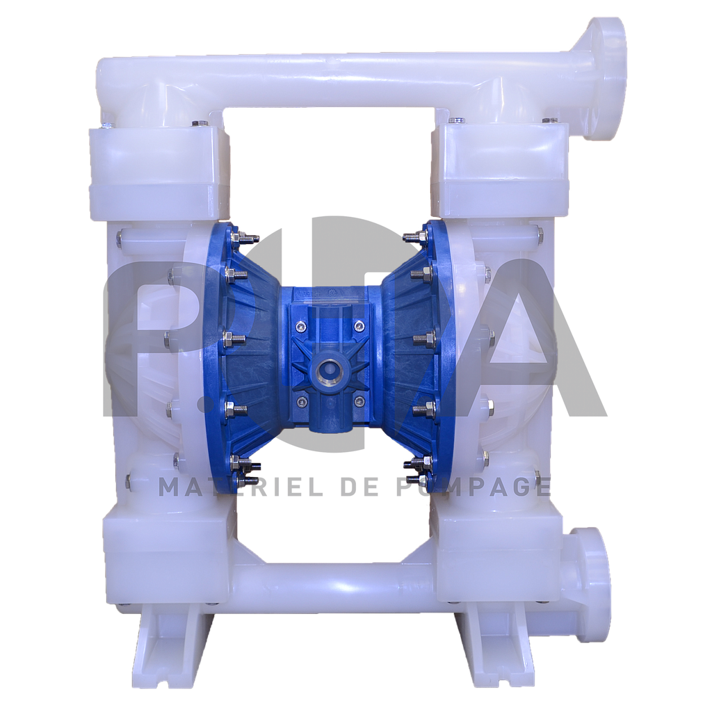 Pompe pneumatique à membranes FT20 (FT20P-PP-RRPR-F1-PHA'R)