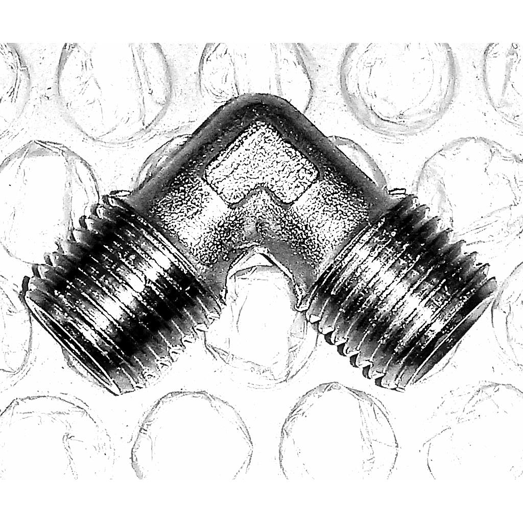 Mamelon Ø3/4" Conique en Laiton Nickelé (copie)