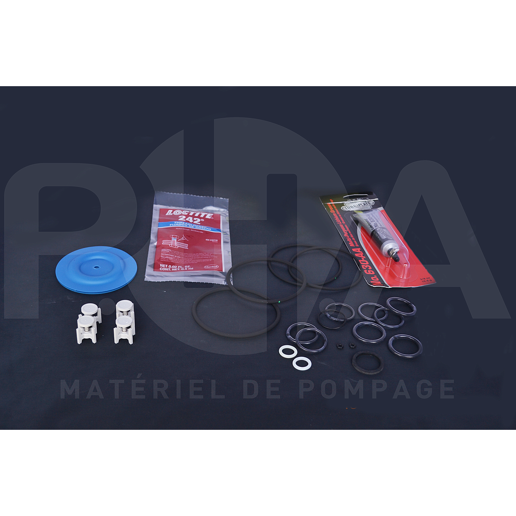 Kit côté liquide Santoprène pour Husky 205