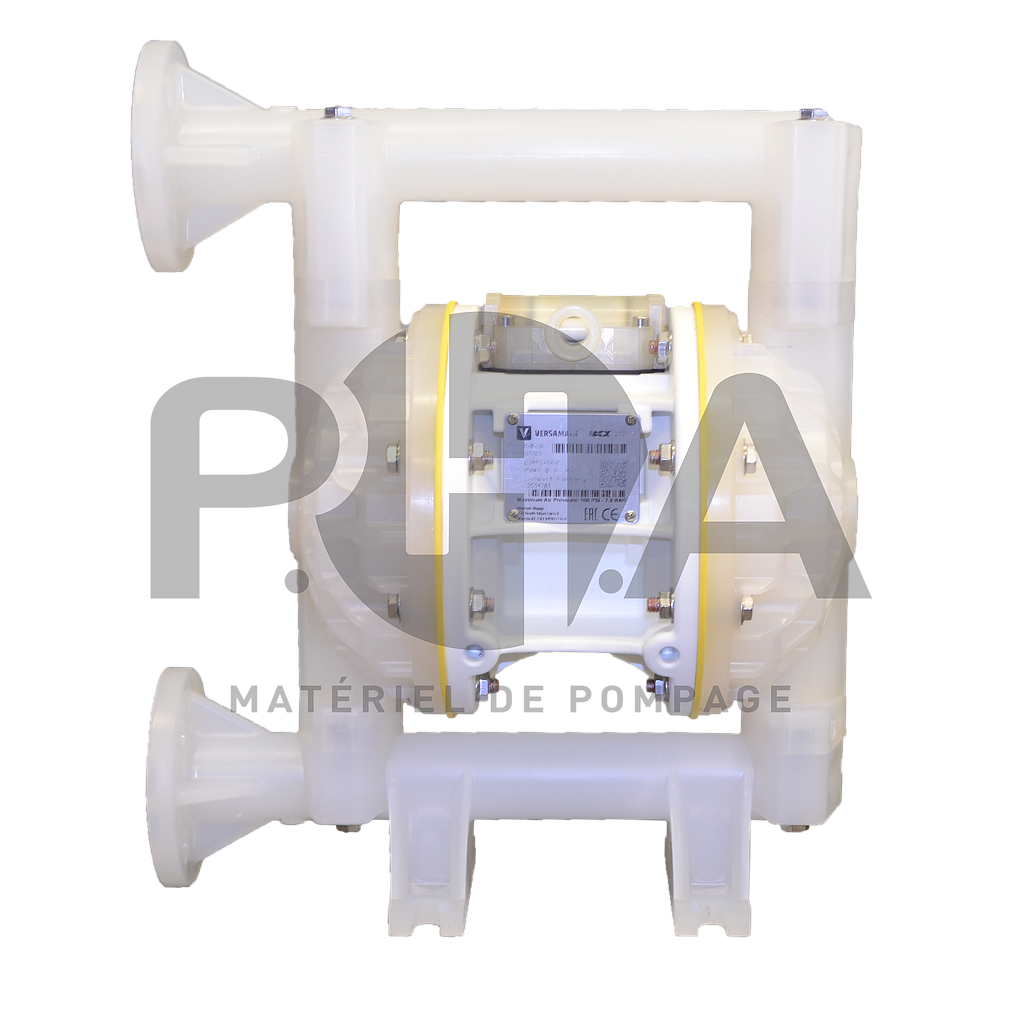 Pompe pneumatique à membranes E1