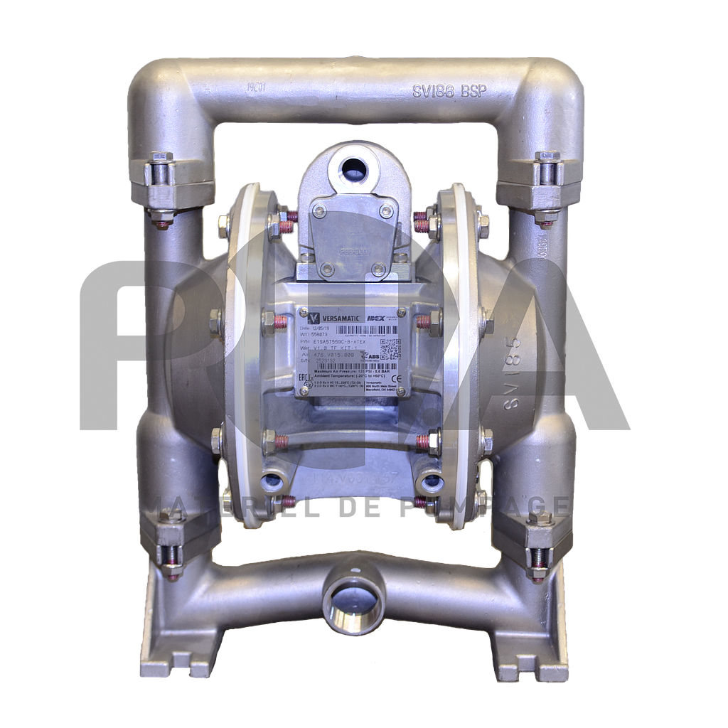 Pompe pneumatique à membranes E1 ATEX