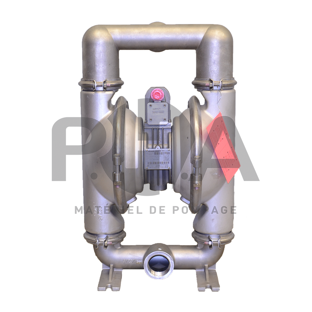 VERSAMATIC | Pompe pneumatique à membranes E2| Ref E2SS4R440C-B-ATE