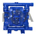 Pompe pneumatique à membranes PHA'R1/2" 