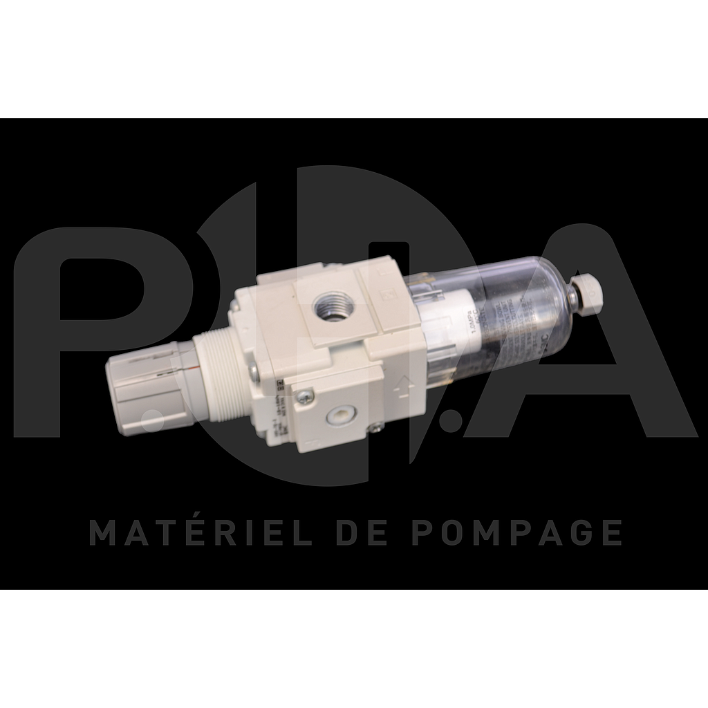 [FR-1/4] Filtre régulateur d'air BIT - Ø1/4"