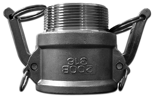 [CPM-050-SS] Coupleur mâle en acier inox 316 1/2" BSP